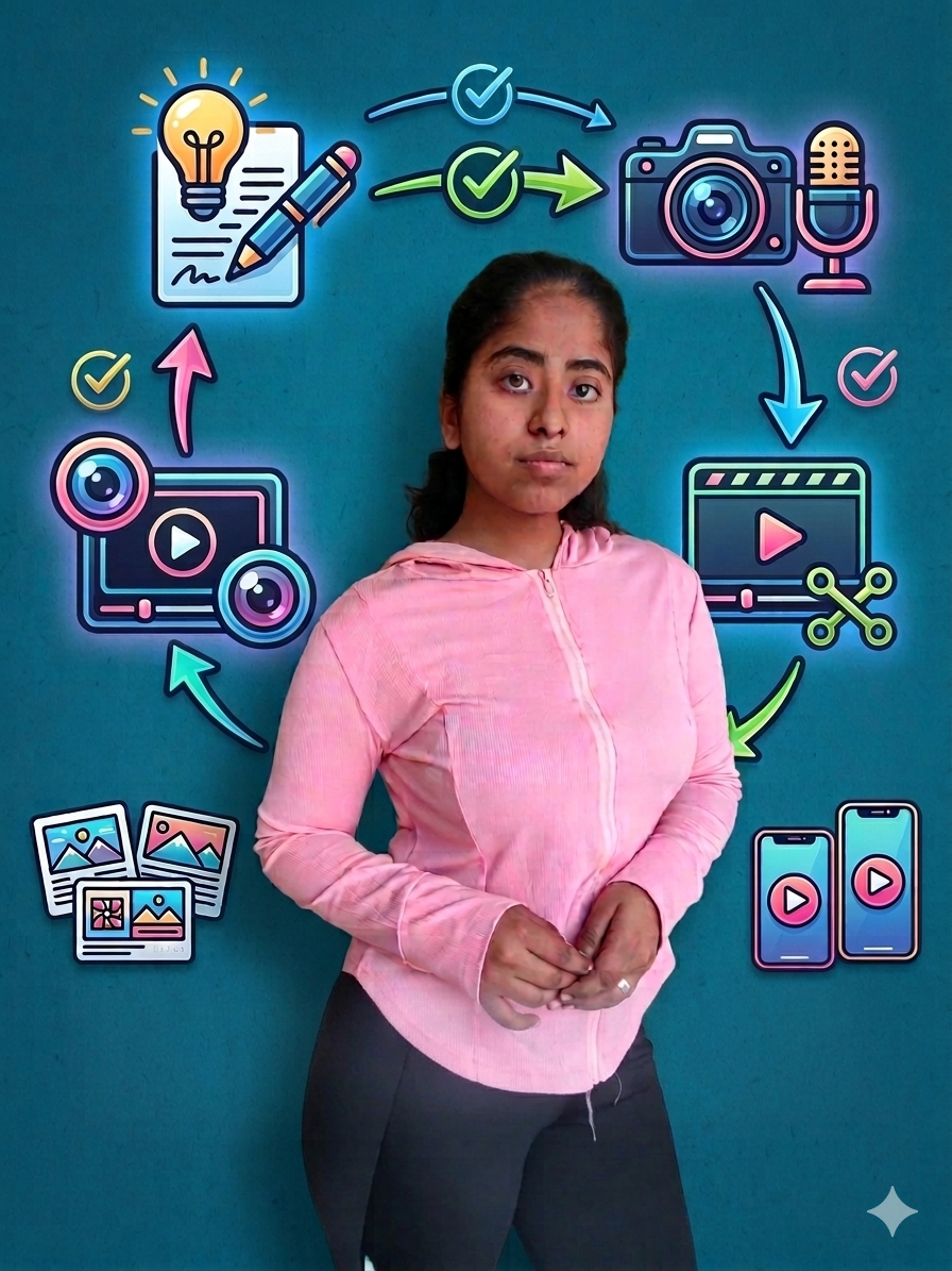 media creation , UGC content creation , UGC creation , UGC video making , Video making , user generated content 
